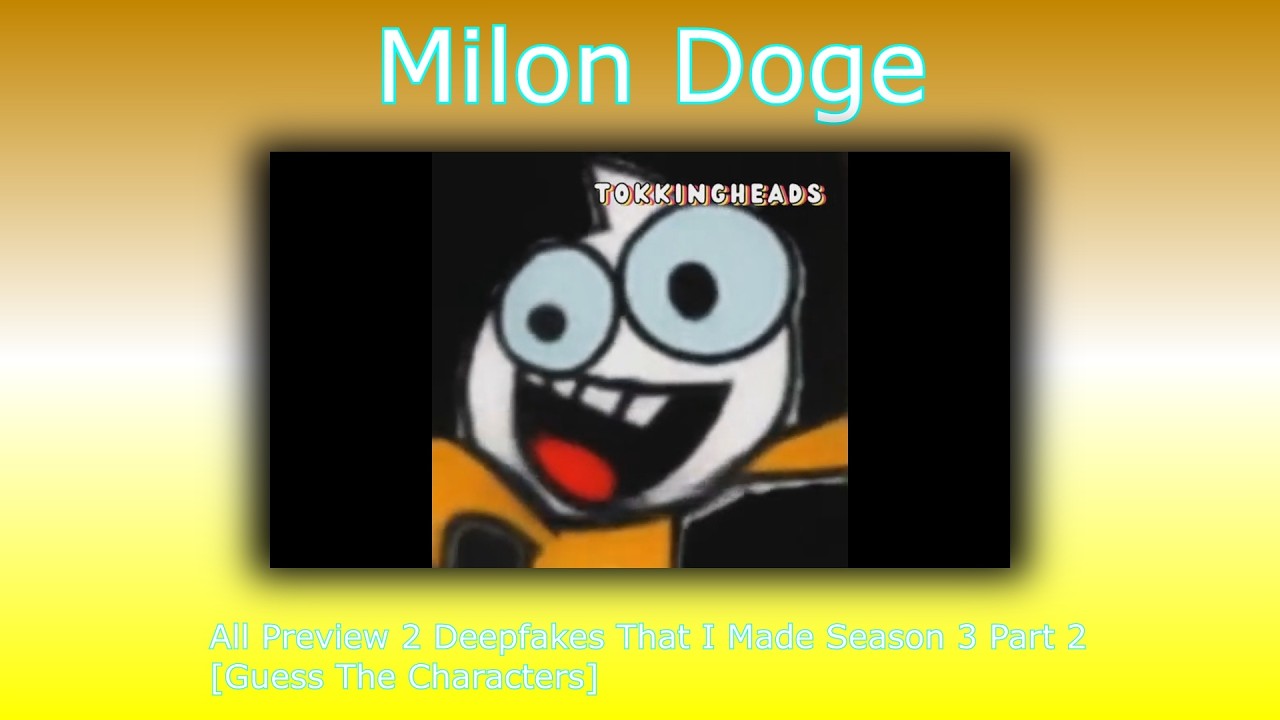 All Preview 2 Deepfakes That I Made Season 3 Part 2 [Guess The Characters]