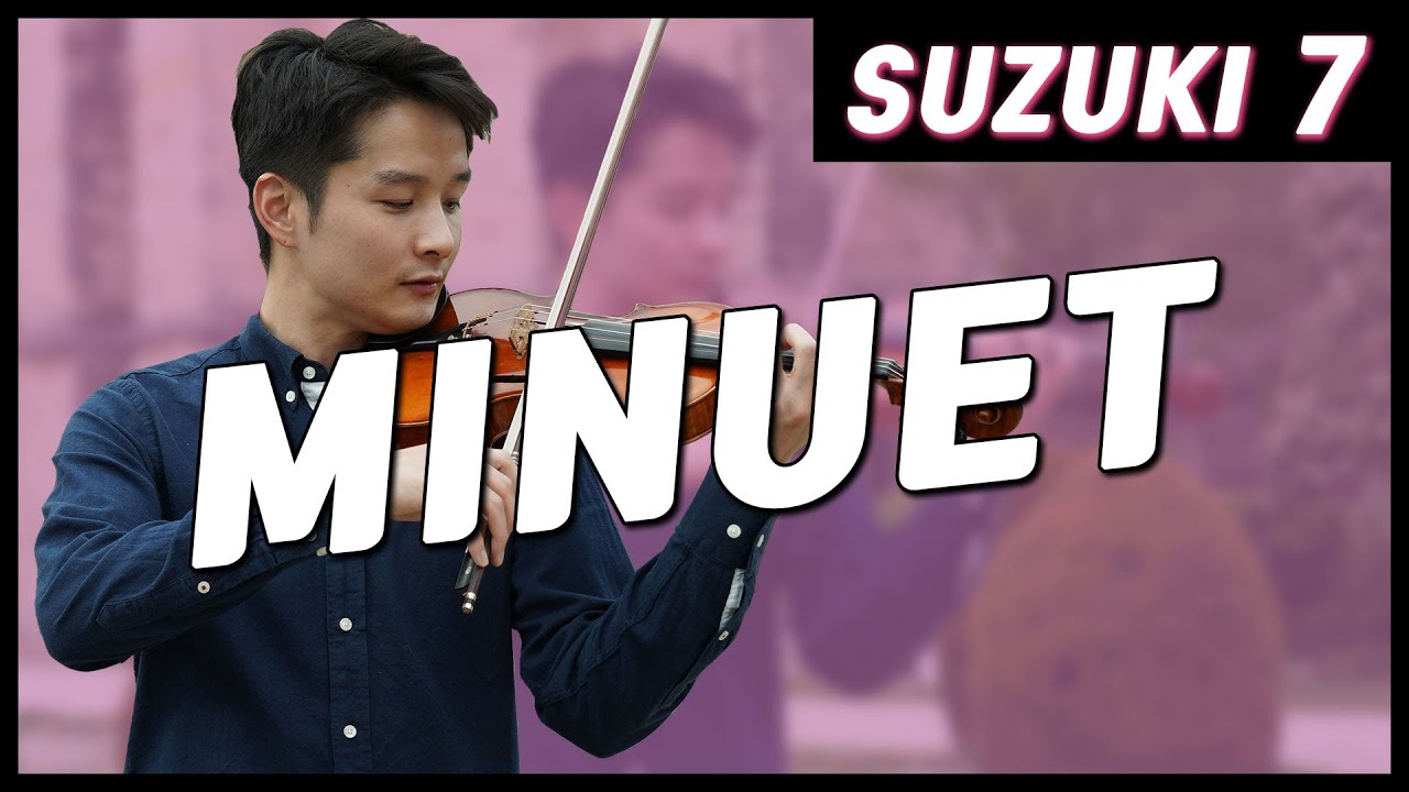 Suzuki Violin School Vol.7 String Quartet No.15-3 K.421 Minuet @보찬TV
