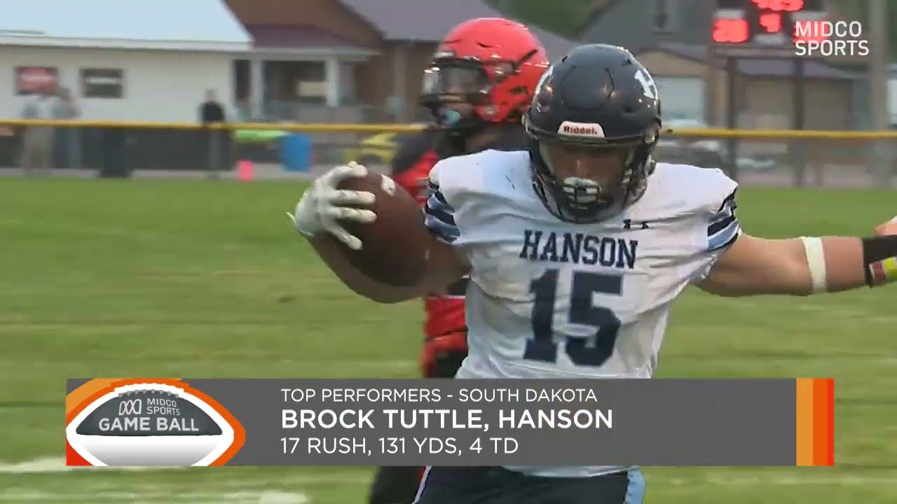 South Dakota Game Ball | Midco Sports | 09/27/23