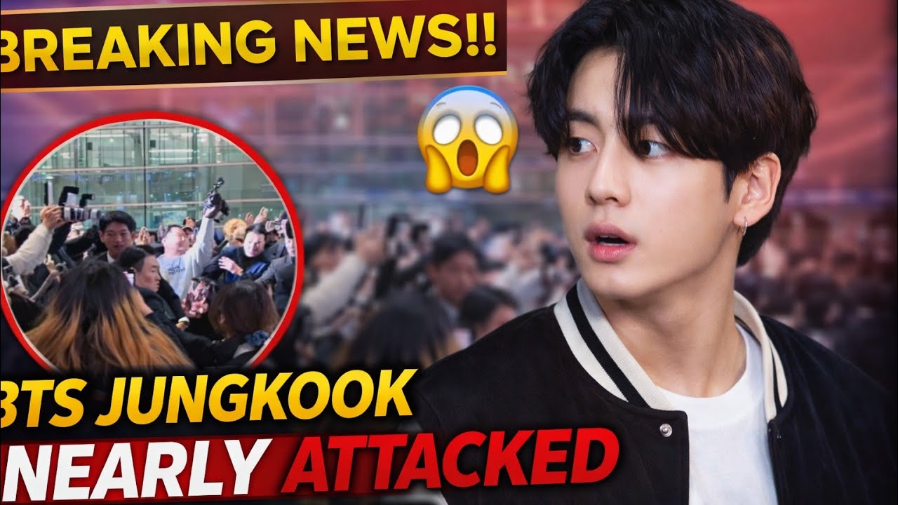 Breaking News ❗❗ | BTS Jungkook Nearly Attacked at the Airport 😱 Fans Left in Shock