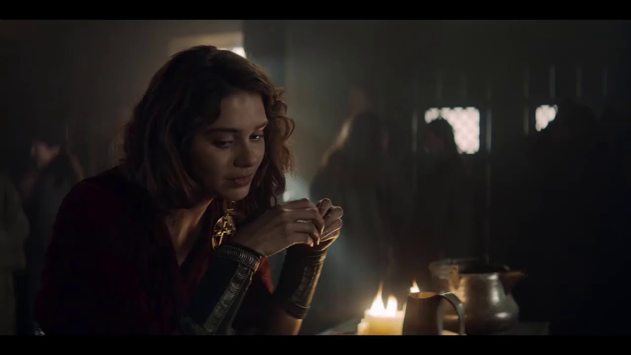 The Witcher 1x1 | Geralt meets Renfri in Blaviken's tavern