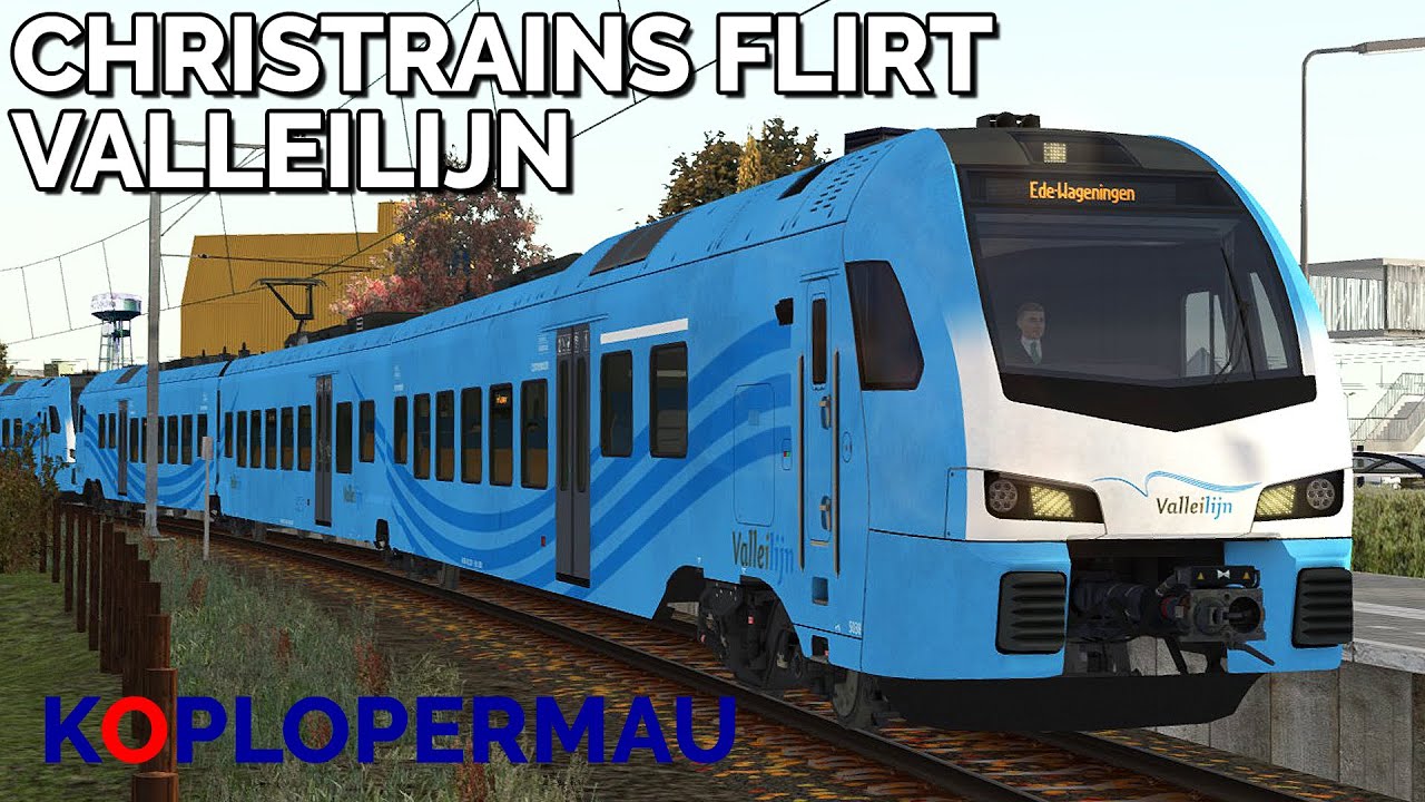 ChrisTrains FLIRT Update: van Amersfoort naar Ede-Wageningen met de Connexxion Valleilijn FLIRT!