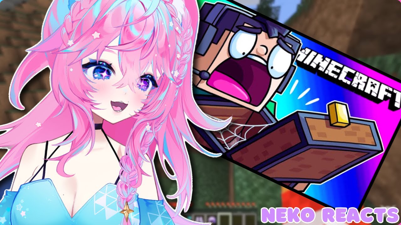 ━☆НЕКО РЕАКЦИЯ━☆ Ногла ограбили 💎😭 | Смешные моменты Ваноса из Minecraft