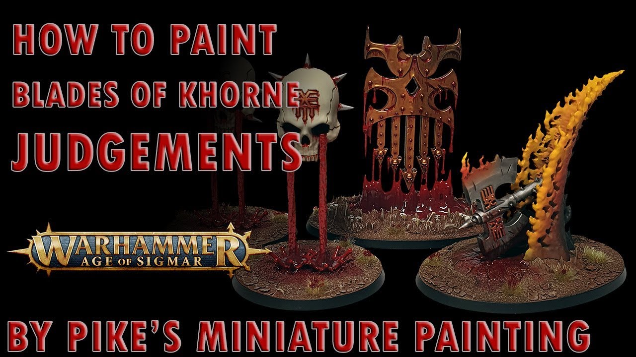 How to Paint: Blades of Khorne - Judgements of Khorne