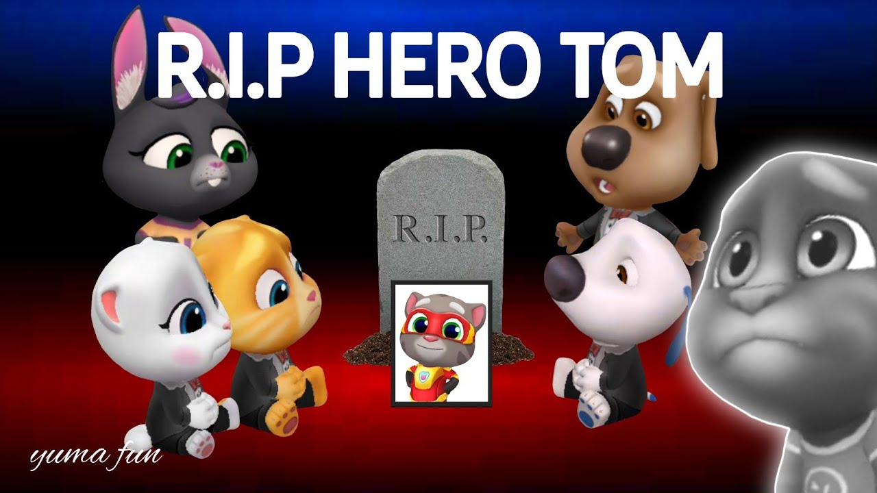 My Talking Tom Friends - R.I.P HERO TOM - GOODBYE HERO TOM - Talking Tom Hero Dash 130226 #1
