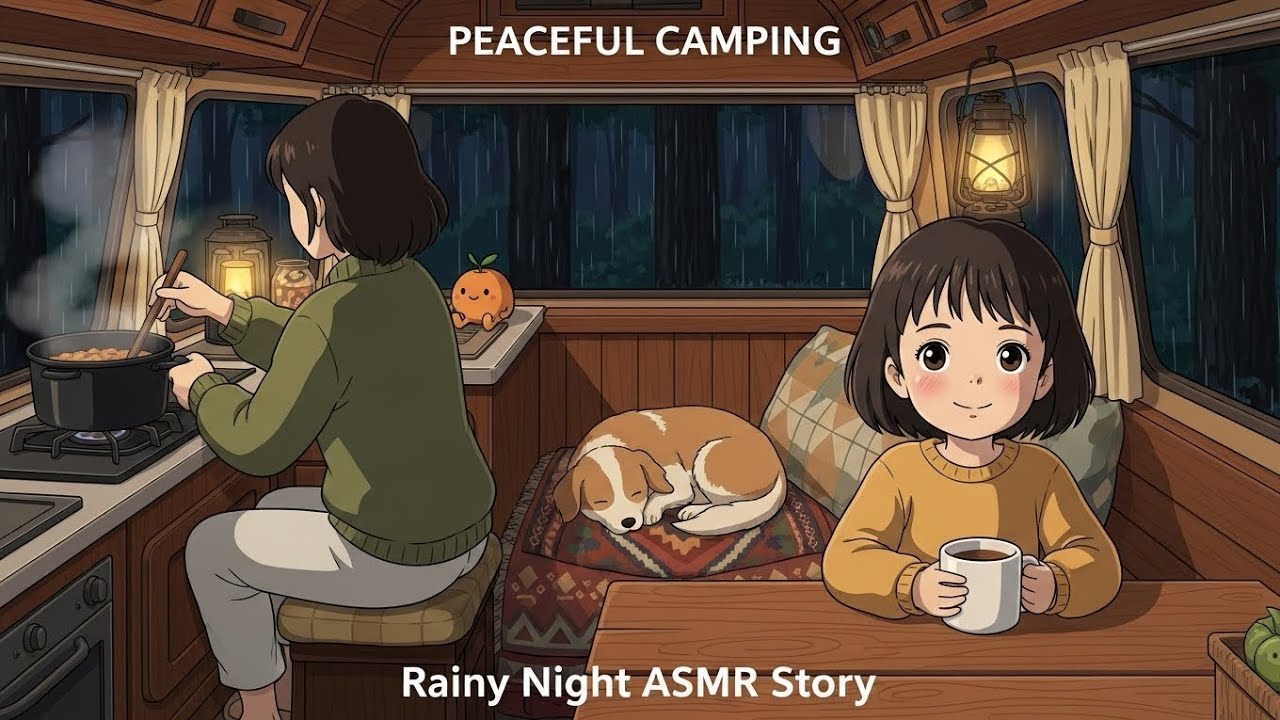 A Ghibli-Style  Story Listen to This on a Rainy Night