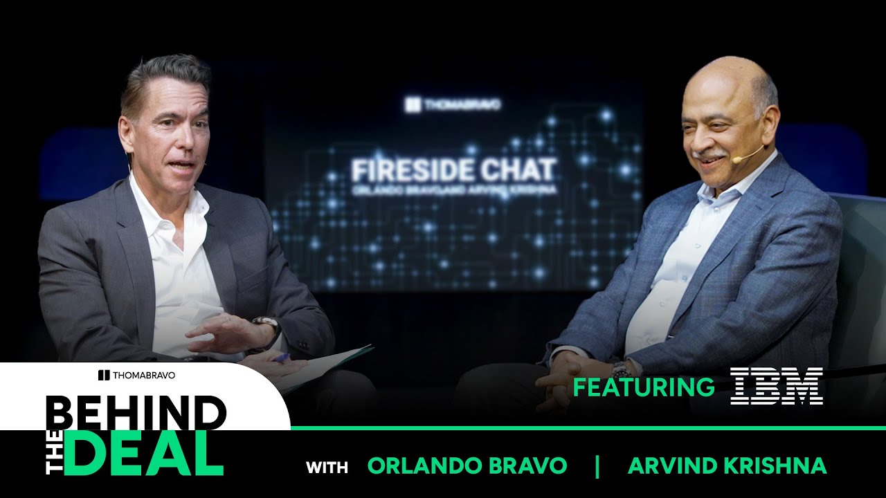 Orlando Bravo and IBM CEO Arvind Krishna on AI, the Future of Software, and IBM’s $34B Red Hat Deal