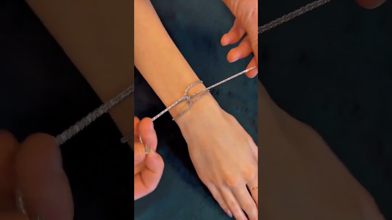 Ubah kalung jadi gelang #diy #beautyhacks #tips #diyviral #aksesoris #handmade #fyp #tiktok #hacks