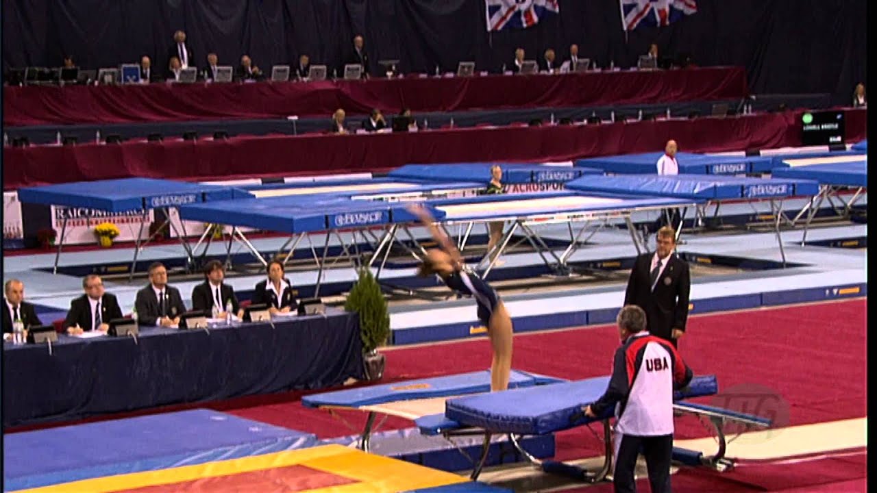Kristle LOWELL (USA) - 2013 Double-Mini Trampoline World Champion