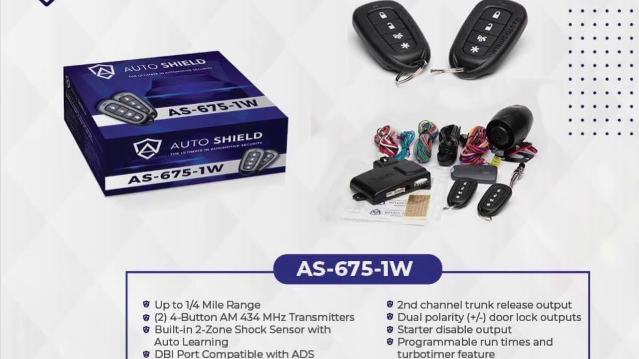 How To Program The Remotes For Autoshield Remote Start/ Starter And Keyless Entry Systems