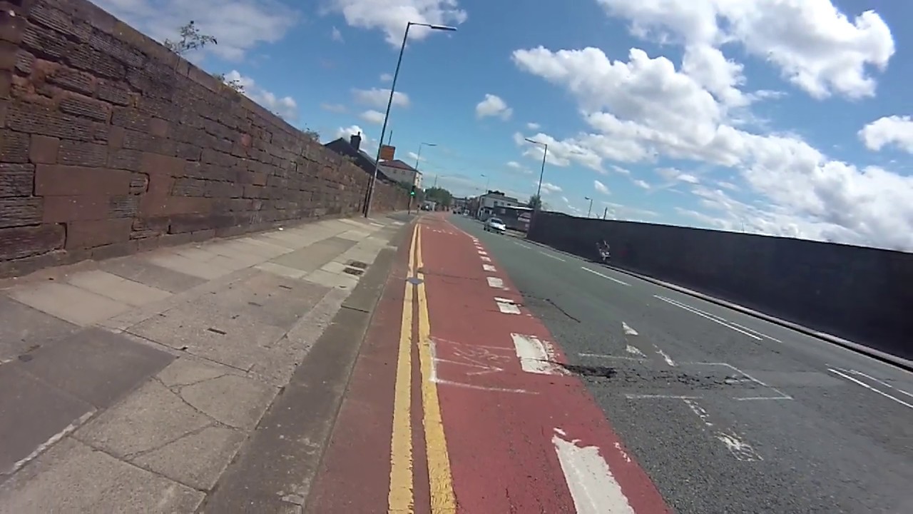 Wavertree road outbound from Liverpool Jul;y 2020
