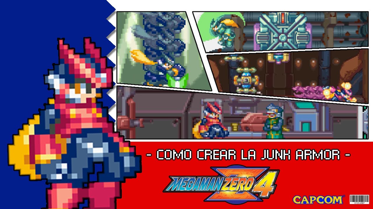 Megaman Zero 4 Como crear la Junk Armor (Guia)