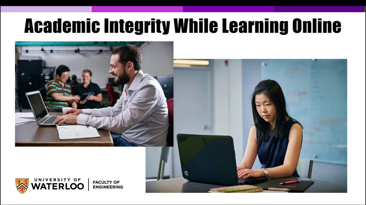 Academic integrity while learning online
