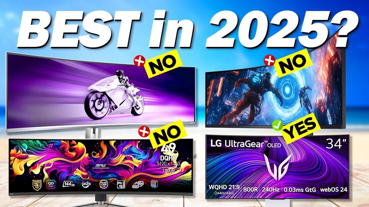 TOP 7 Best Ultrawide Monitor Of The Year 2025!