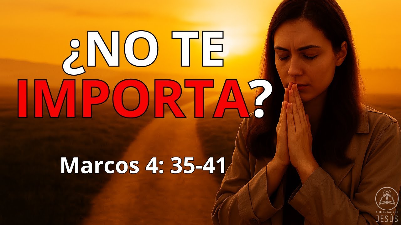 JESÚS CALMA la TORMENTA (Marcos 4, 35–41) | ORANDO CON LA PALABRA