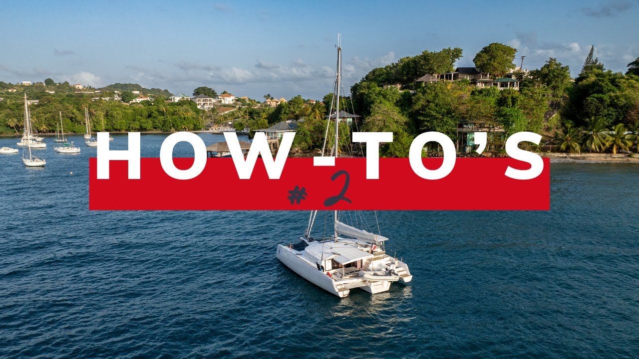 Mooring and tender launching - NEEL-TRIMARANS