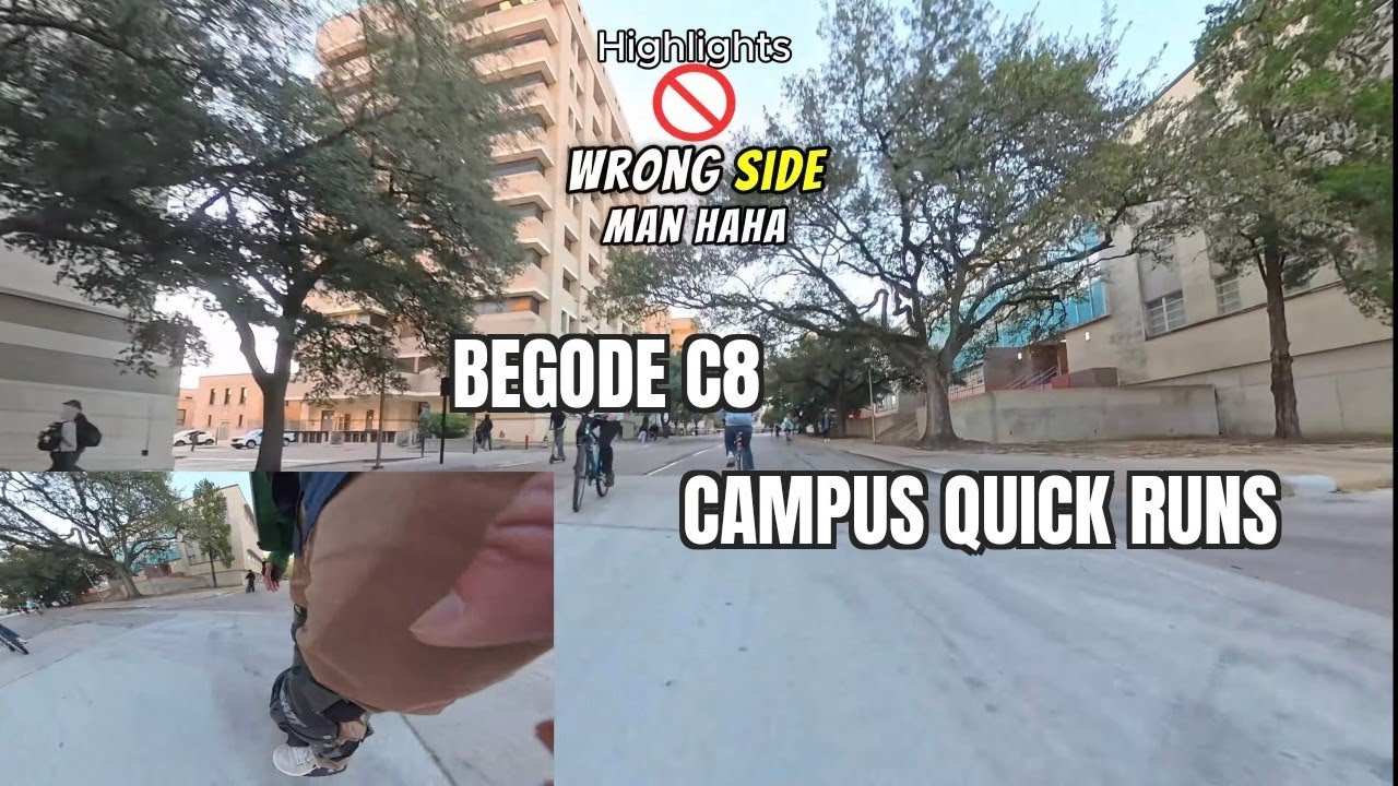 Begode C8  - Campus quick runs
