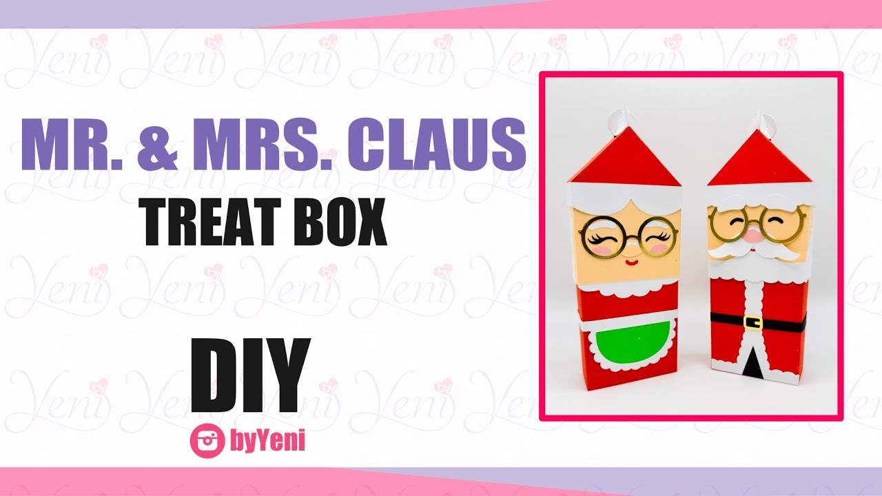 Mr. and Mrs. Claus treat box - by Yeni