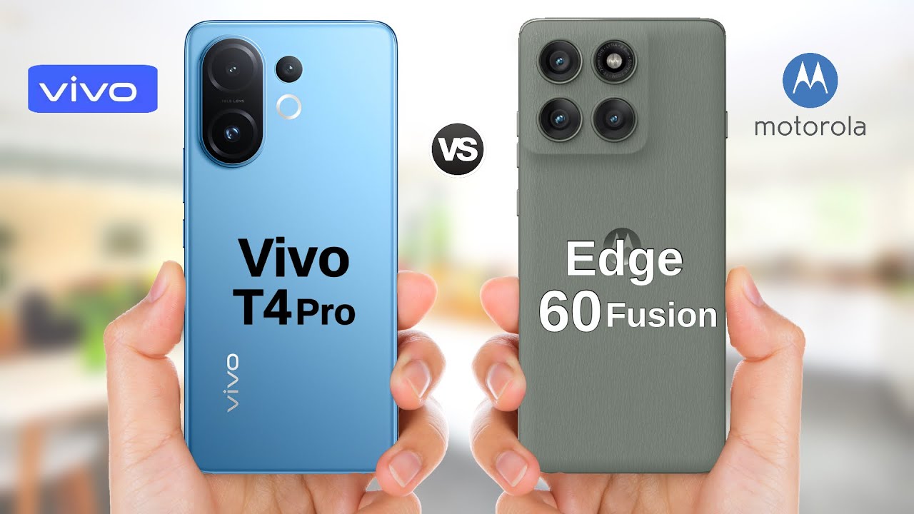 Vivo T4 Pro 5G vs Moto Edge 60 Fusion 5G || Full Comparison