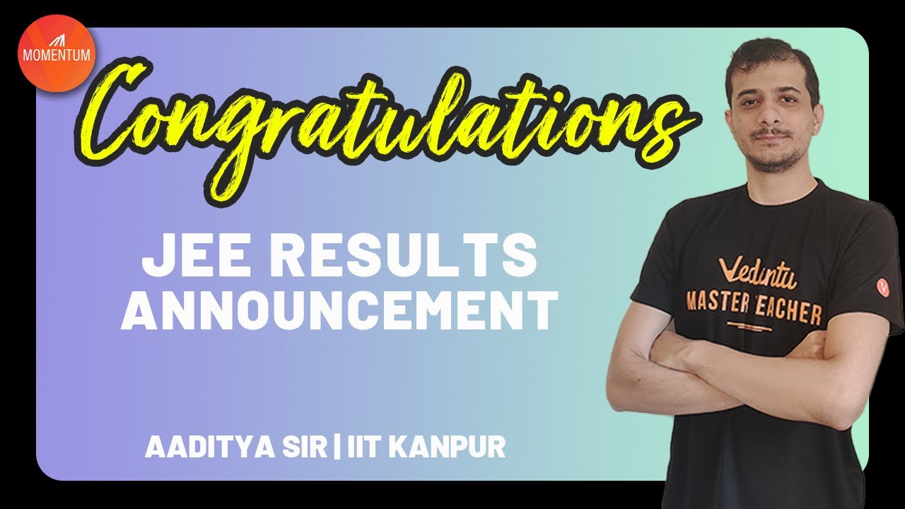 Congratulations!🎉 JEE Main 2020 Result [September] Announcement! | JEE Result 2020 | Vedantu