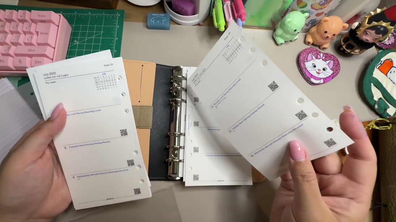 Flirting with Filofax personal rings | Daily system 
