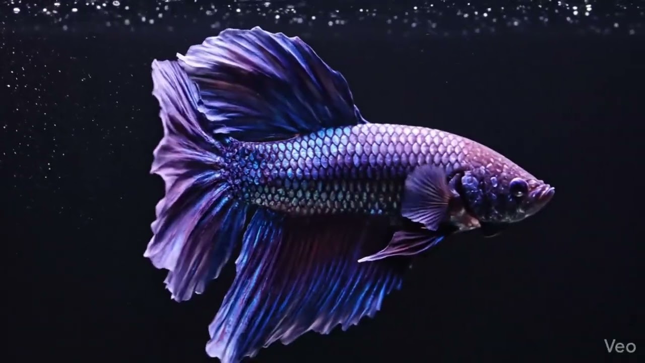 120 Minutes of Zen Betta Fish 🧘 Sleep Instantly with Calming Piano & 4K Visuals