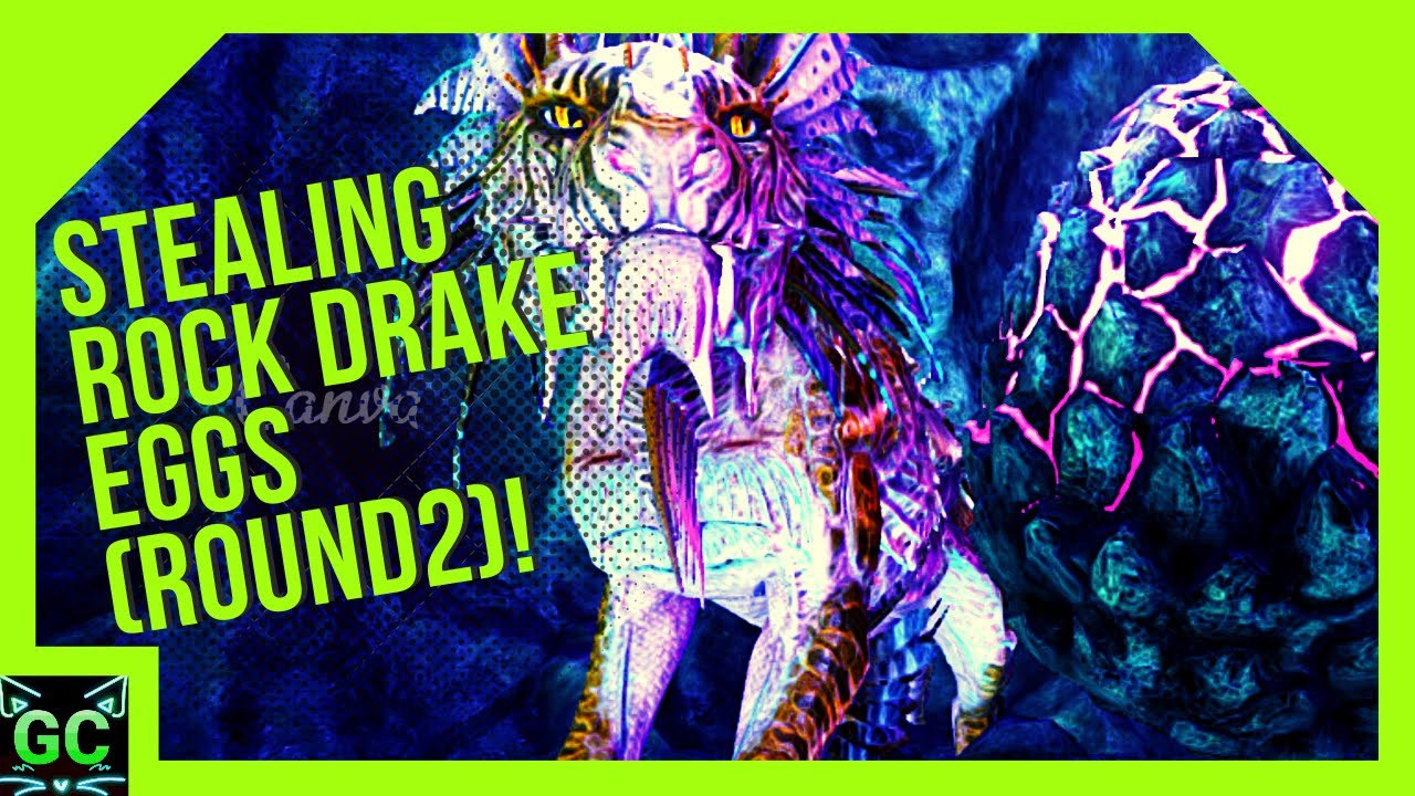 Using a Shadowmane to Steal Rock Drake Eggs! Ep:13 (ARK Fjördur)