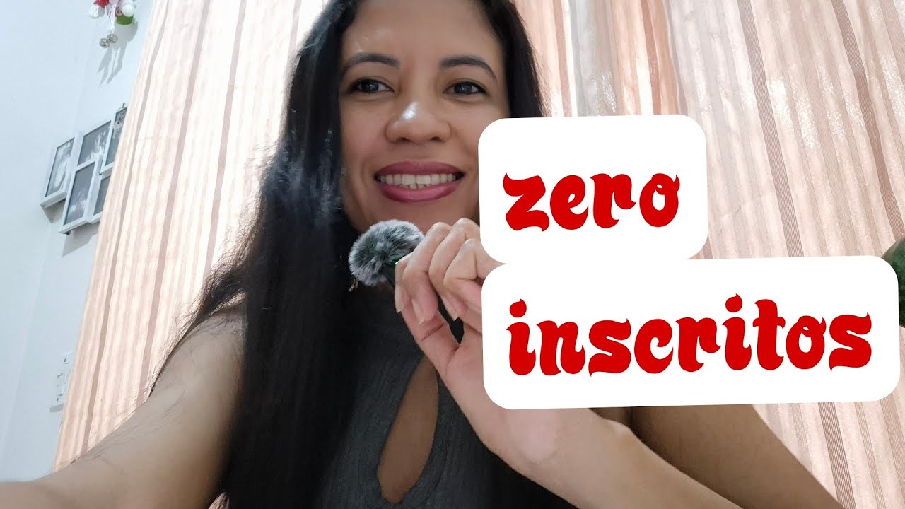 Porque eu te aconselho, a ter um canal no YouTube, mesmo sem nenhum inscrito.