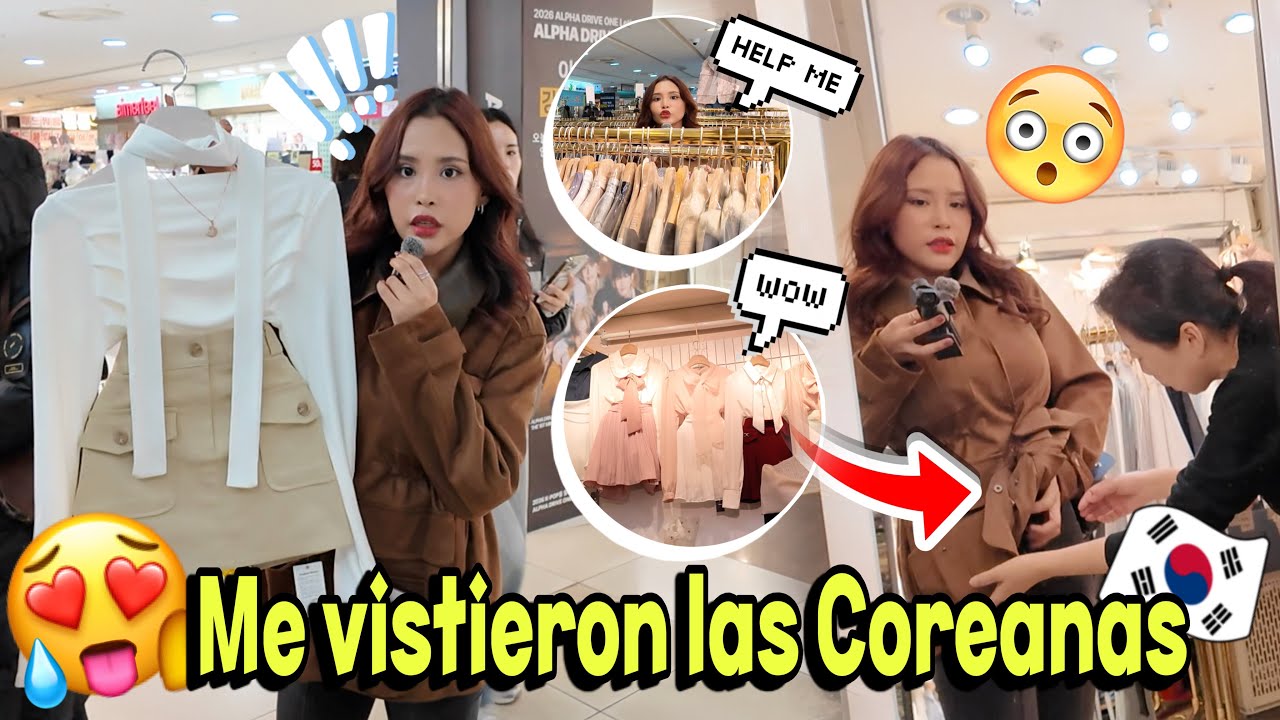 UNA LATINA USANDO ROPA DE COREANA 🥶🇰🇷 *Me gusta pero quedo muy diferente* | Mila