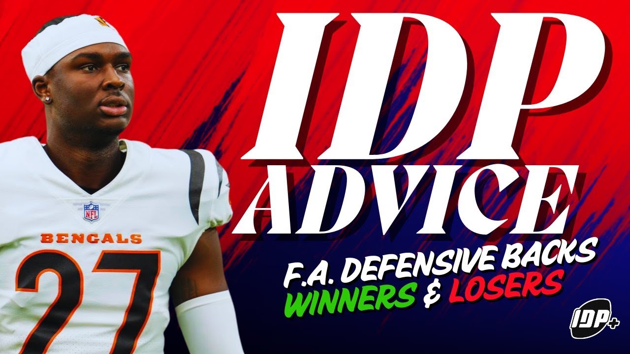 Fantasy Football IDP Winners & Losers: Hot Defensive Back Rankings!