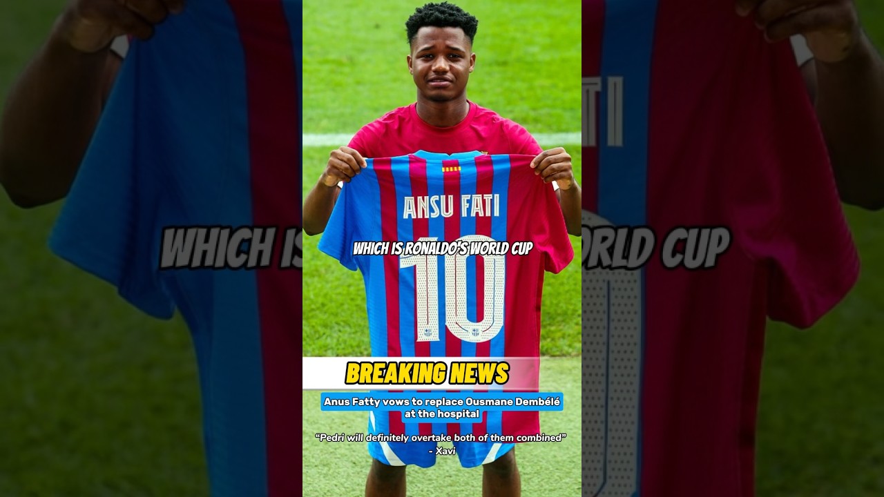 Ansu Fati BREAKING NEWS! 😳 #fcbarcelona #realmadrid #football