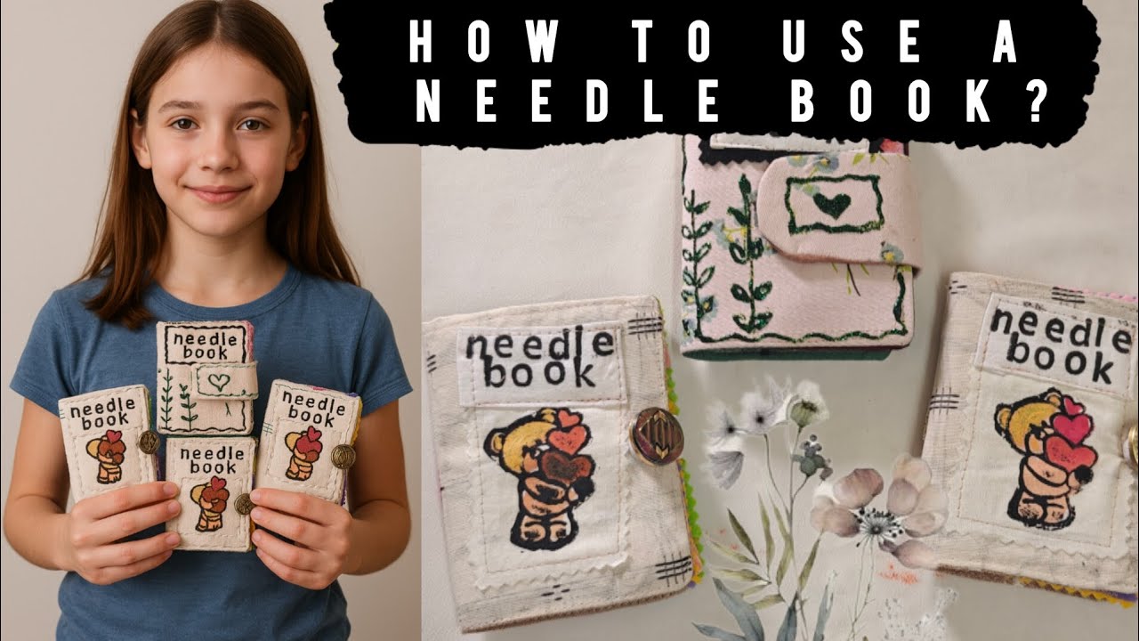 The best uses of a needle book go beyond just storing needles — it’s a handy, safe and even creative