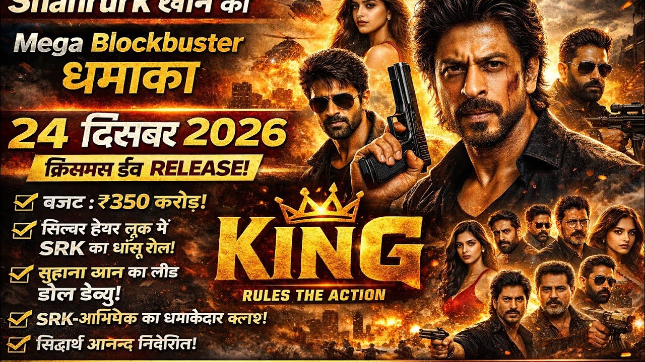 King 2026 | SRK vs Abhishek Baachchan