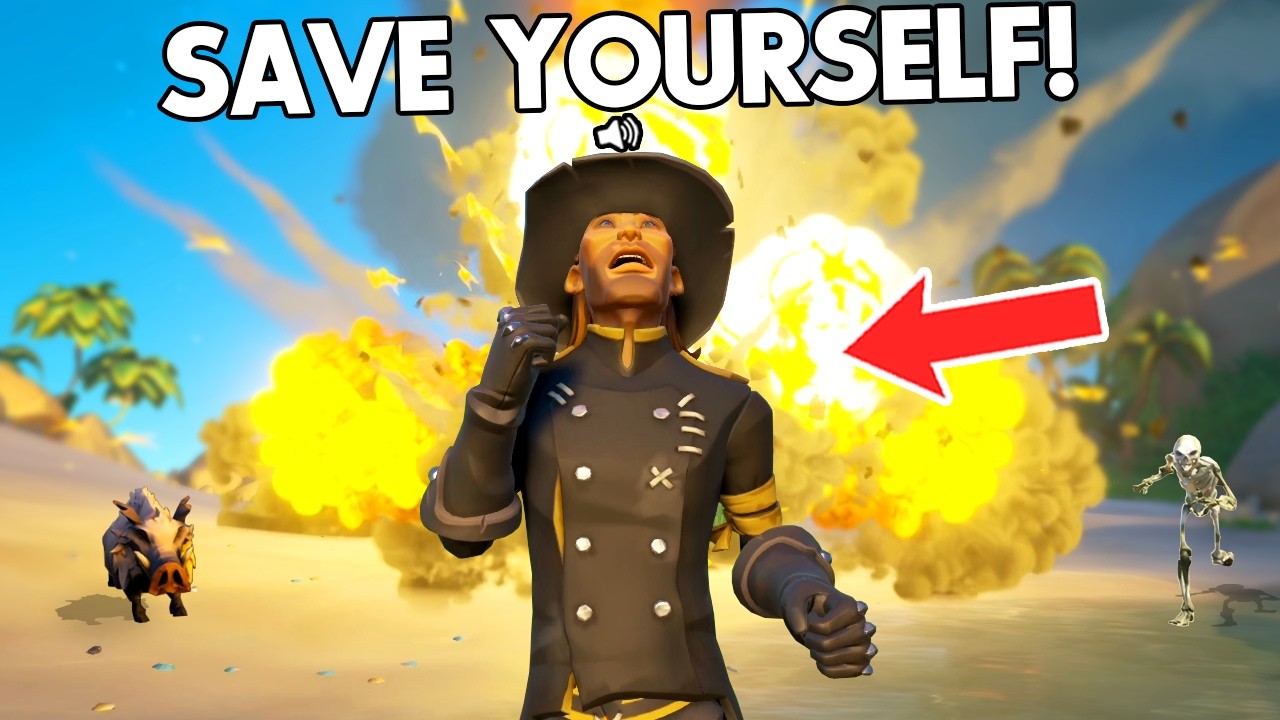TOP 100 FUNNY MOMENTS IN SEA OF THIEVES #3