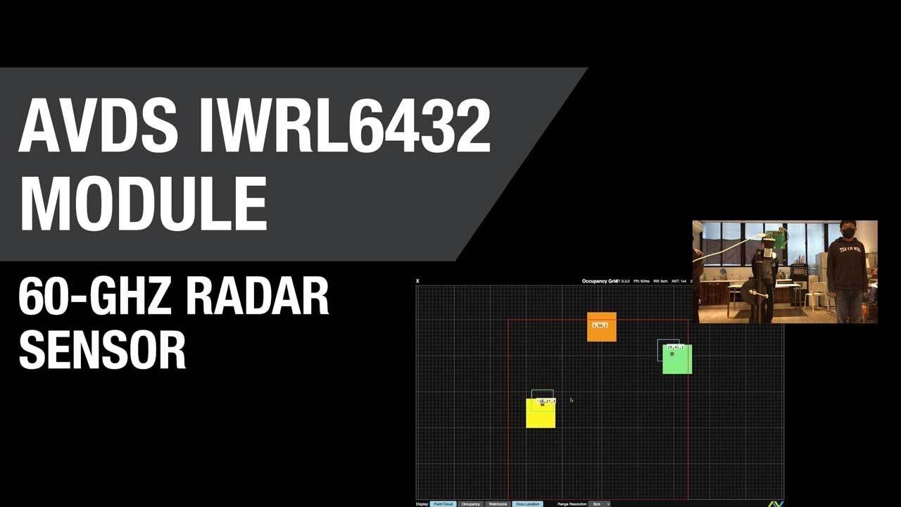 AVDS IWRL6432 module demonstration