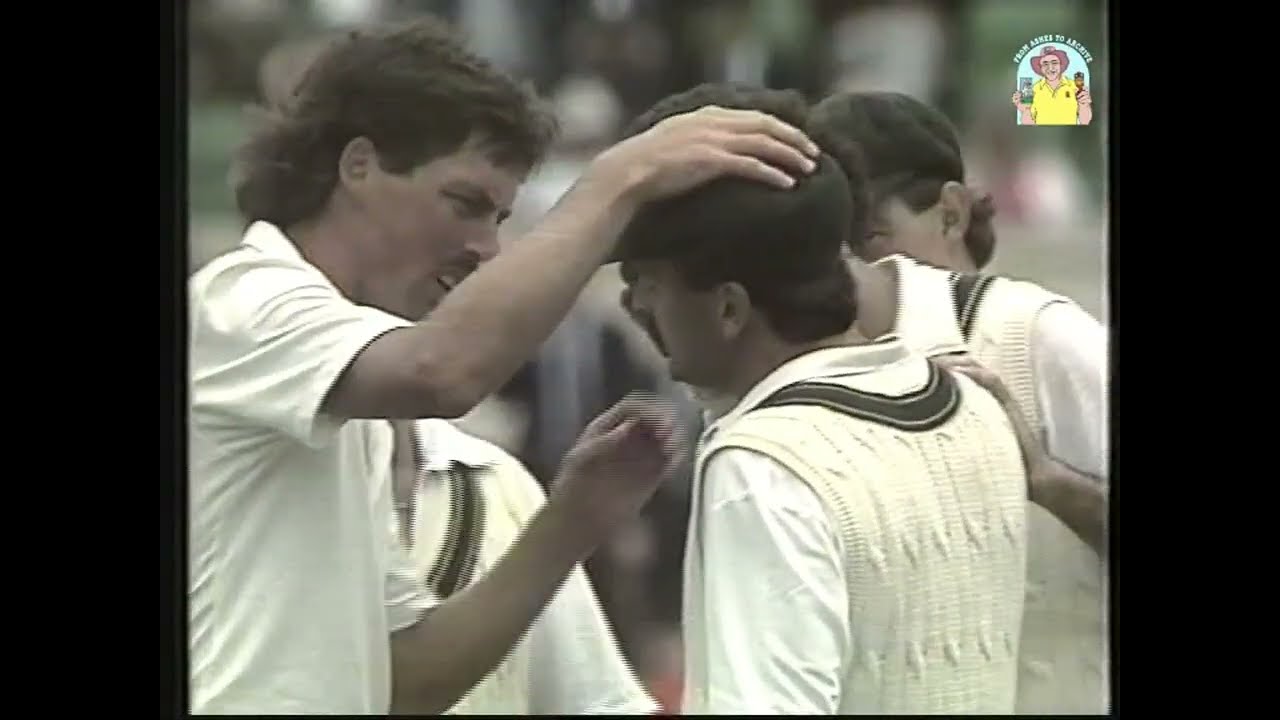 Tony Dodemaide FIVE wickets on debut vs New Zealand 3rd Test MCG 1987/88