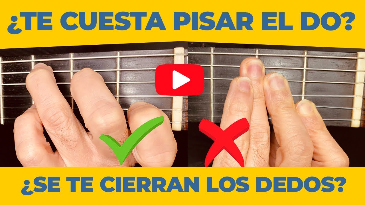 Cómo pisar el DO MAYOR sin que se te cierren los dedos