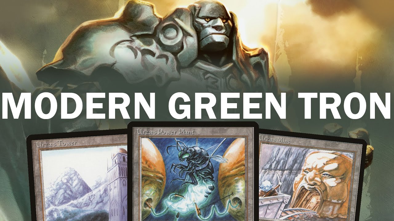 ONE, TWO, SEVEN! Modern Mono-Green Tron. Big mana ramp with Karn Liberated, Ugin, Kozilek Wurmco MTG