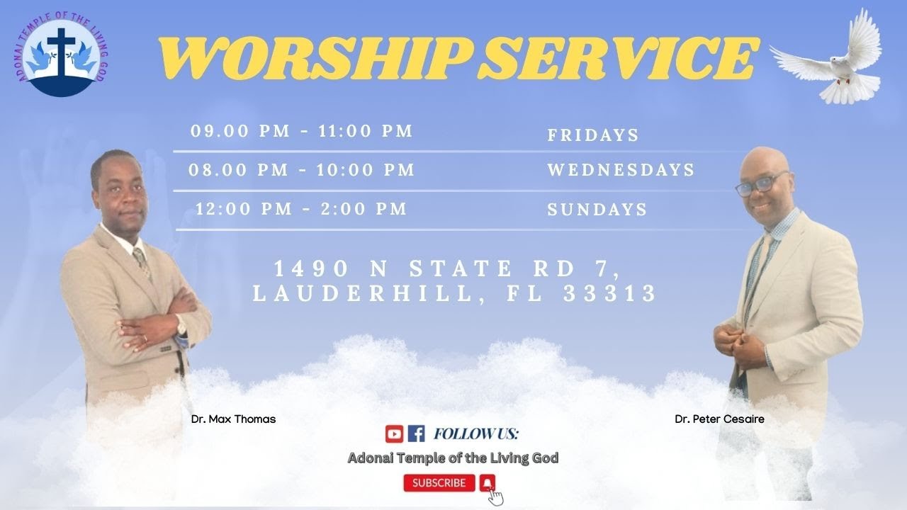 Live Prayer & Worship | Adonai Temple Service 01/28/2026/ Sr. Landza/ Jessica