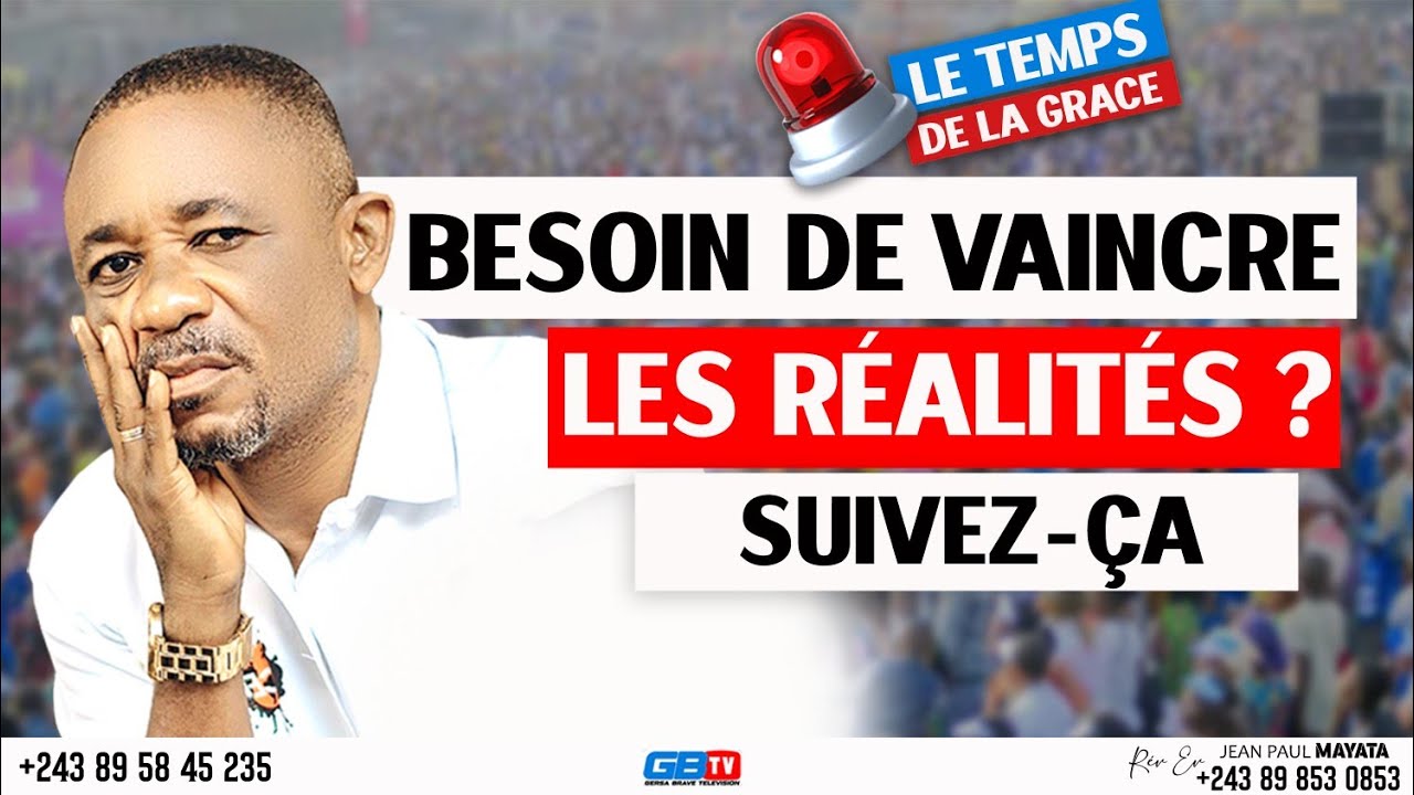 🛑SUIVEZ ÇA POUR VAINCRE LES RÉALITÉS AVEC PASTEUR DE LA FOI 
