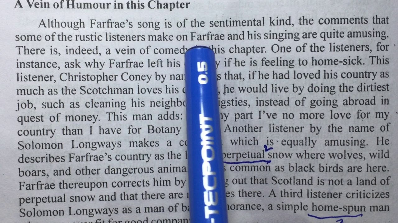 The Mayor of Casterbridge Chapter 8
