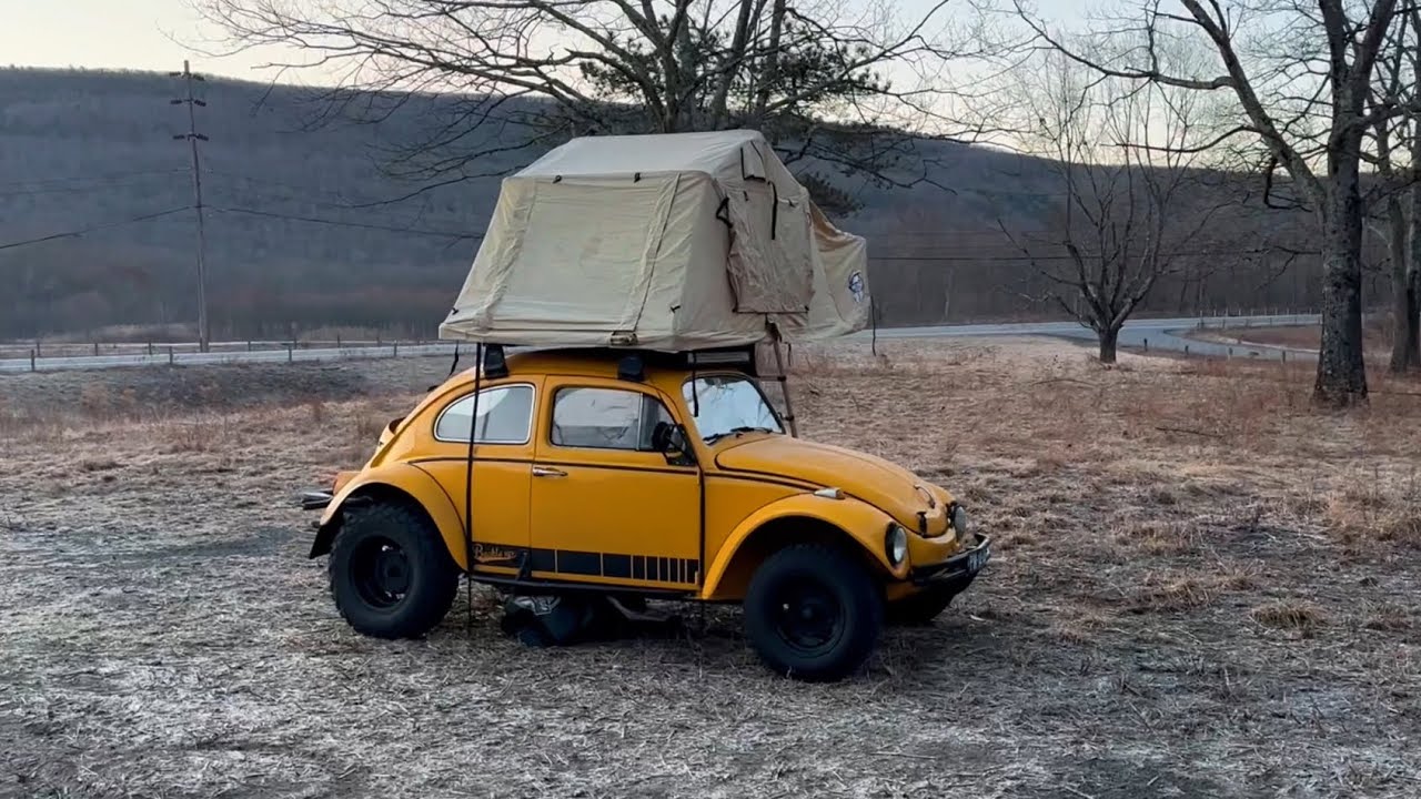 E03 travelling with my Volkswagen Baja bug from Maine to Pennsylvania to visit some close friends.