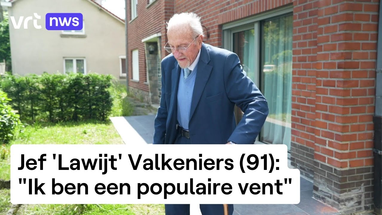 Jef komt als één van de oudste kandidaten op voor het parlement