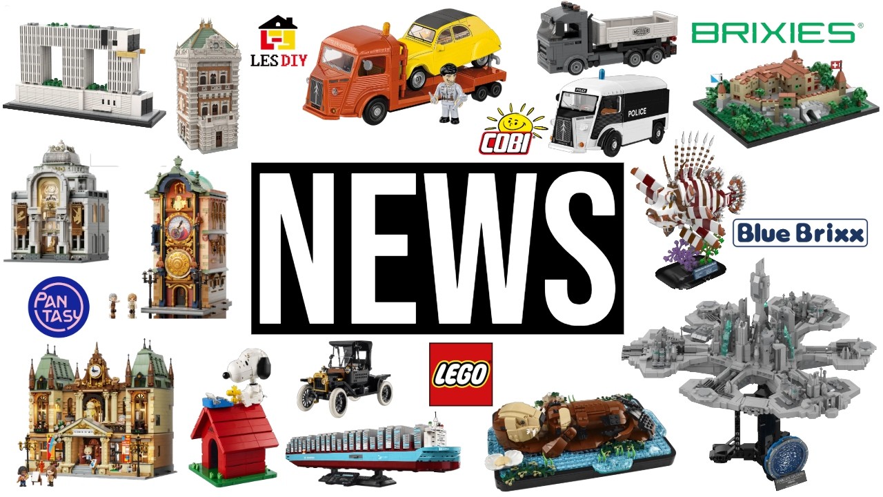 Neue Sets von BlueBrixx, LEGO, Cobi, Pantasy und mehr | Klemmbaustein NEWS 250