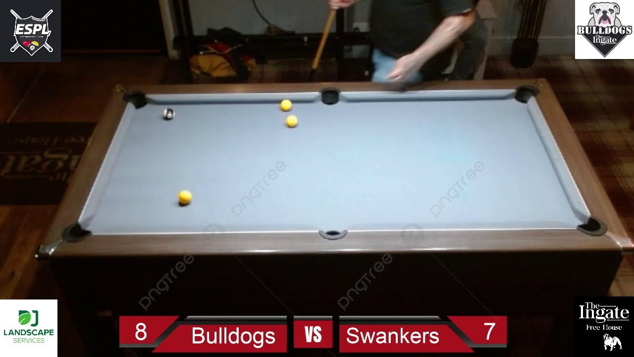 Bulldogs v Swankers - East Suffolk Pool League