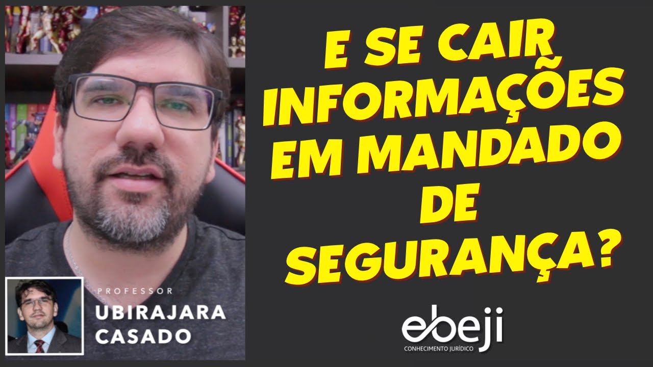 🔴 JÁ CAIU INFORMAÇÕES EM MANDADO DE SEGURANÇA EM 2a FASE DA ADVOCACIA PÚBLICA | O QUE FAZER? 🔴