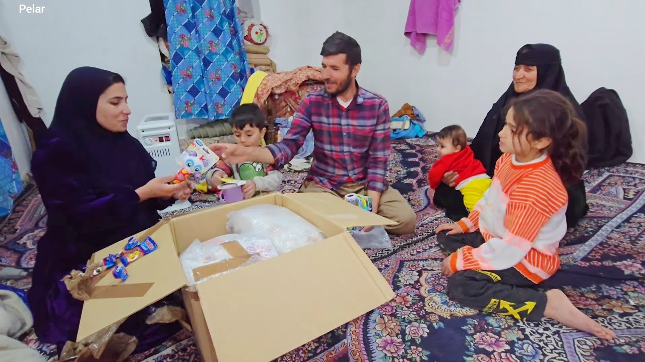 Purchasing and transporting materials to the Garmsir region by Atabak to build a hut