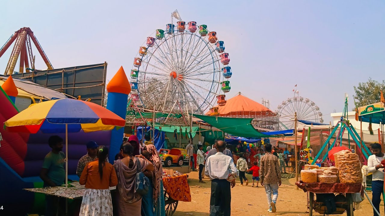 ससहा मेला 2026 | Sasaha Mela | झूला,मौत कुआ, सर्कस, नाव झूला,आकाश झूला , सिनेमा ,बच्चो का झूला ,भीड़