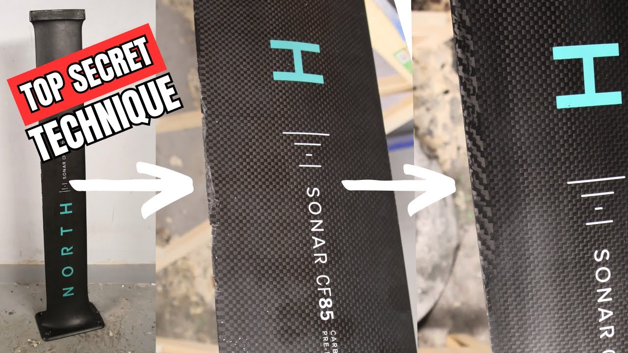 Secret Technique Revealed: Repairing a Carbon Foil Mast Like a Pro!