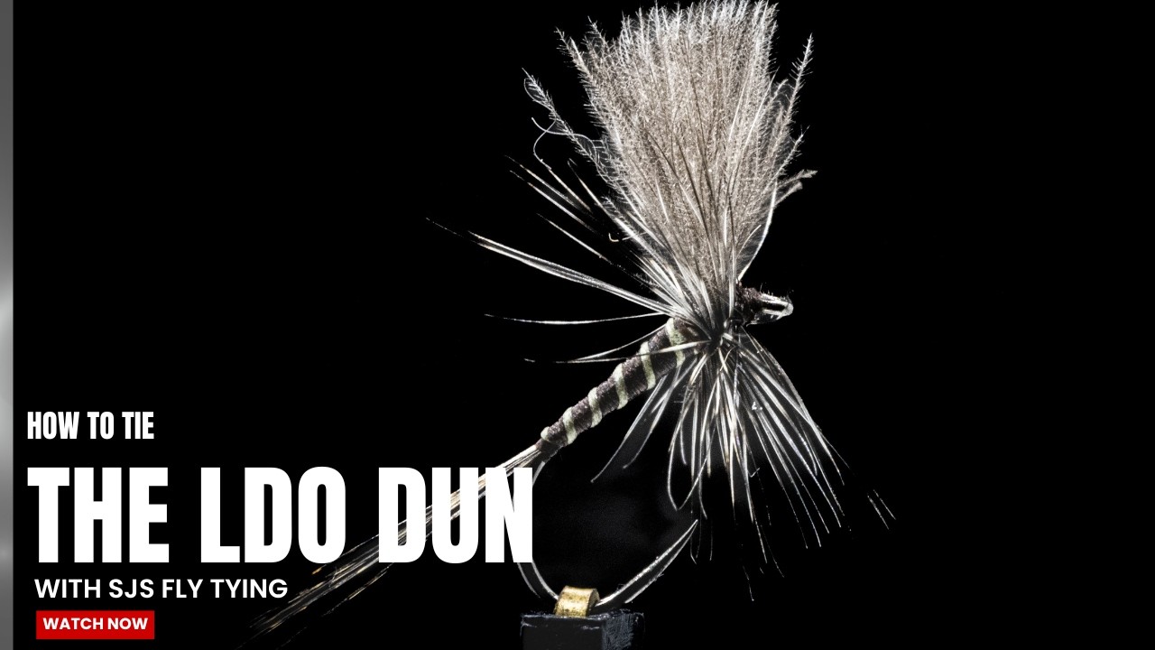 Tying a Large Dark Olive Dun Dry Fly. Step-by-Step tutorial of a super realistic Large Dark.